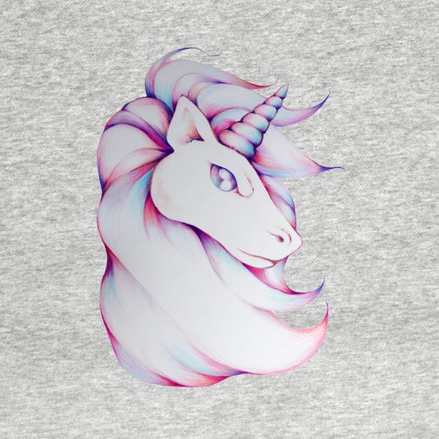 Majestic Badass Unicorn by bubbsnugg